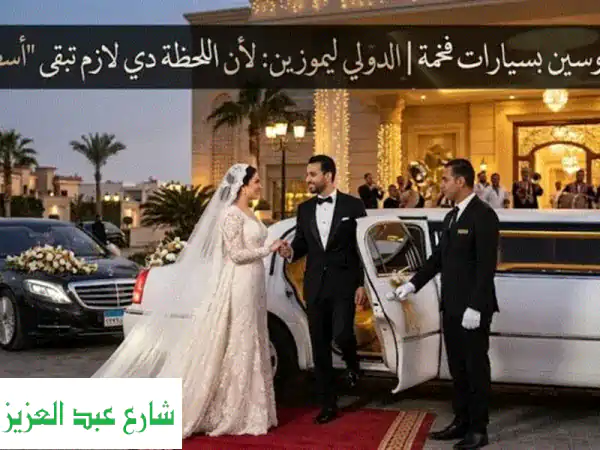زفة عروسين بسيارات فخمة الدولي ليموزين لأن اللحظة...