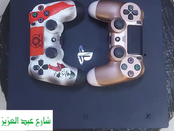 بلاي ستيشن 4 برو متهكر سوفت 12 | 10 ألعاب | فيصل -...