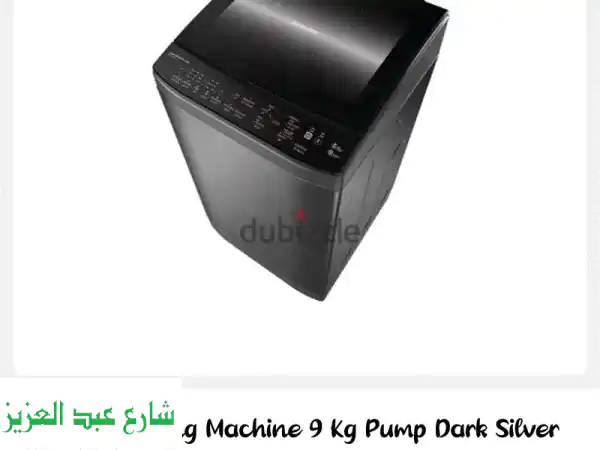غسالة شارب ٩ كجم  جديده