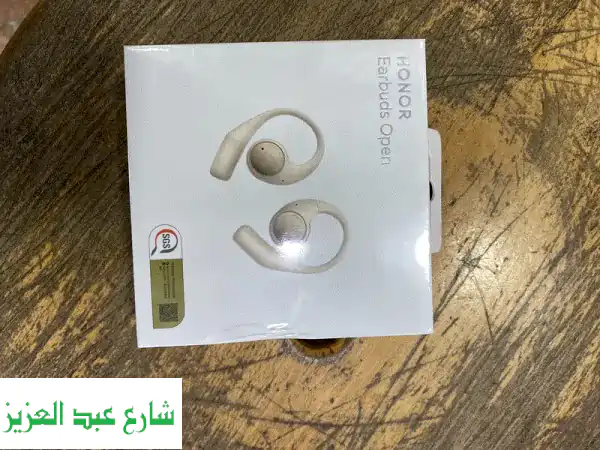 استمتع بتجربة صوتية فاخرة! Honor Buds Open Gold جديدة...