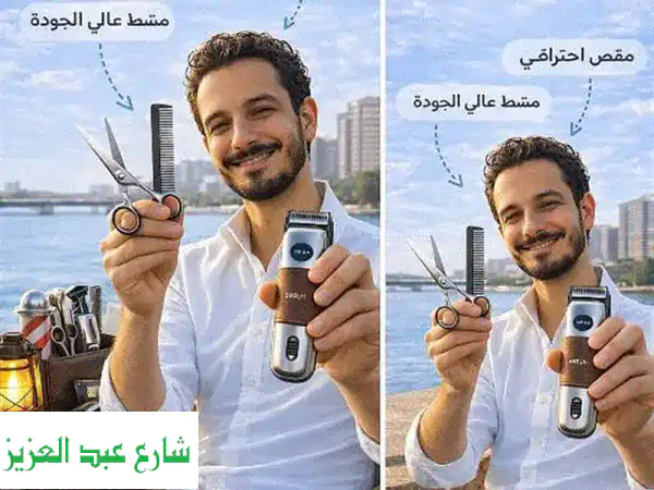 حلاق منزلي VIP بالقاهرة والجيزة | خدمة فندقية خاصة دليفري فاخرة