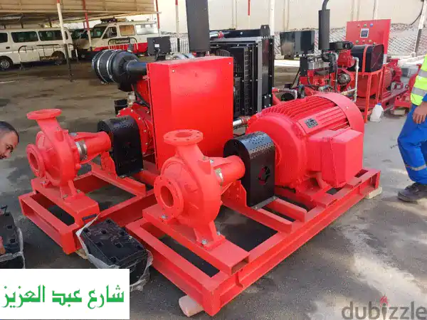 حماية متكاملة لمشروعك: طلمبات حريق للبيع...