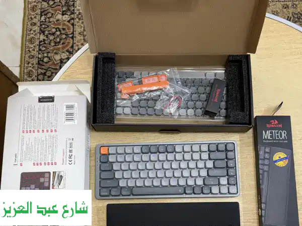 فرصة مميزة: كيبورد Redragon K652 لاسلكي RGB ميكانيكي (Red...