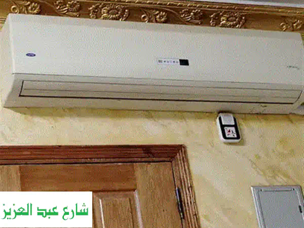 تكييف كاريير أوبتيماكس 5 حصان بحالة ممتازة بارد وساخن