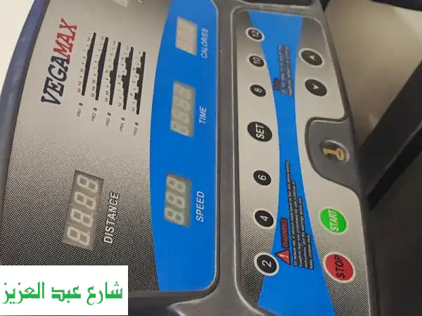 فرصة لا تعوض! مشاية كهربائية (ترييدميل) استعمال خفيف بحالة ممتازة - 12 سرعة وأمان كامل للبيع