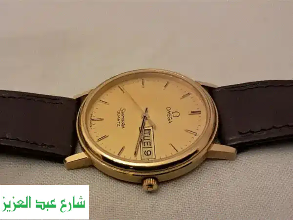 فرصة لا تعوض! ساعة اوميجا سى ماستر كوارتز كالجديدة تماماً بعلبتها الأصلية