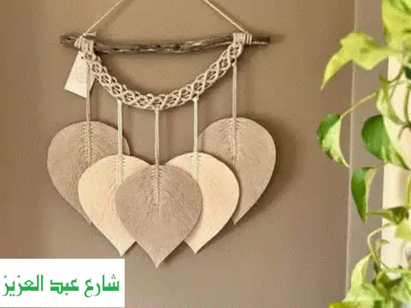 مكر ميه ريشه هاند ميد بتدي شكل ثاني للبيت يلا ضيفي لبيتك لمسة رقيقة بسيطة هاديه