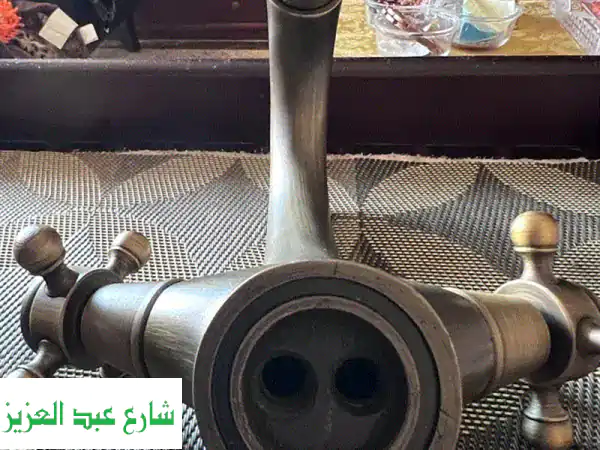 خلاط حمام نحاس برونزي فاخر | جديد كامل مع...