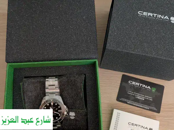 فرصة ذهبية! Certina DS Action Diver 40.5mm جديدة كلياً (C048.407.11.051.01)...