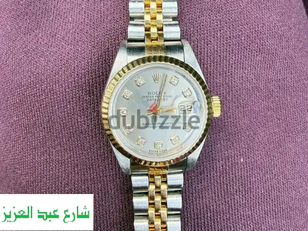 ساعة رولكس ليدي ديت جست 26 مم: أناقة التسعينات...
