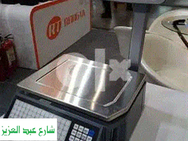 ميزان باركود سوبر ماركت ماركه رونجاتا مستورد جديد بالضمان