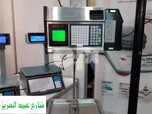 ميزان باركود سوبر ماركت ماركه رونجاتا مستورد...