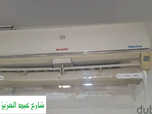 فرصة! تكييف شارب 1.5 حصان بارد ساخن بحالة ممتازة - الرحاب