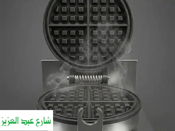 ماكينة وافل مدور  كهربائية مستورده