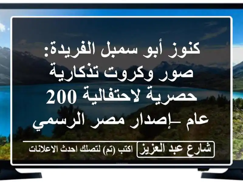 كنوز أبو سمبل الفريدة: صور وكروت تذكارية...