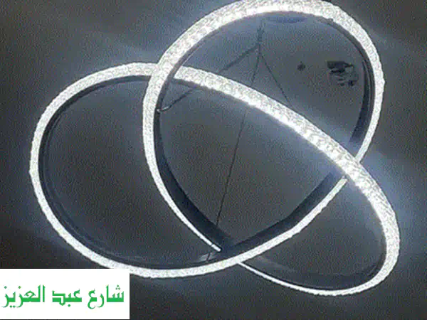 ⚡ فرصة ذهبية: نجف مودرن كسر زيرو (5 قطع) - إضاءة فخمة بسعر لا يصدق! ⚡