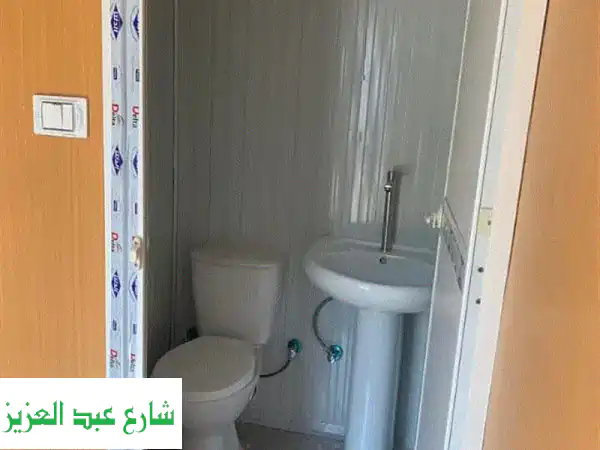 كرفان 9 متر للبيع في مصر | غرفتين وحمام ومكتب | سعر مفاجأة من سما كرفان