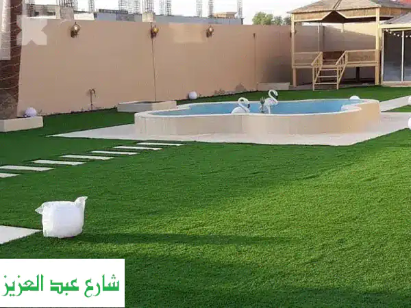 تنسيق حدائق | نجيل صناعي ولاندسكيب متكامل |...