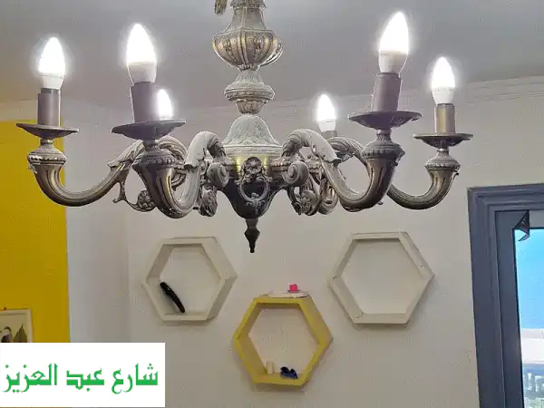 فرصة استثنائية: طقم نجف سابا باشا وأبليكات نحاس...