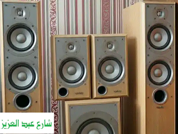نظام مسرح منزلي Infinity Primus & مكبر صوت Kenwood ياباني -...