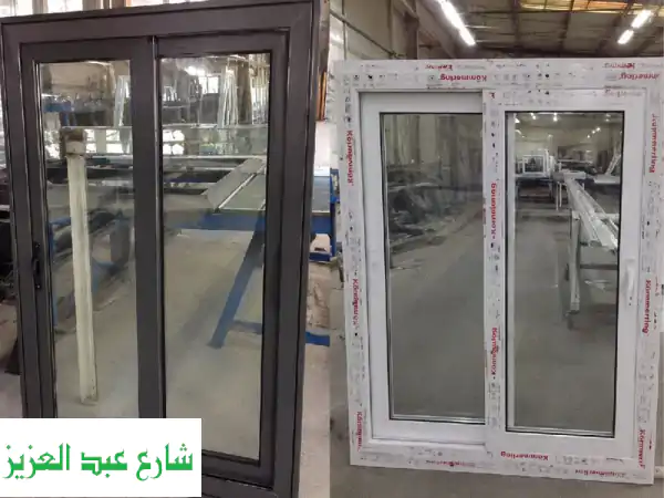 مصنع أركان للألومنيوم والـ PVC: نوافذ، أبواب، مطابخ - جودة عالمية، أسعار تنافسية في مصر