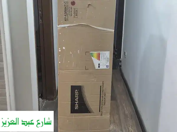 فرصة ذهبية: تكييف شارب 4 حصان جديد (زيرو) بالكرتونة | ضمان ساري حتى 2028 | أقل من سعر السوق بكثير!