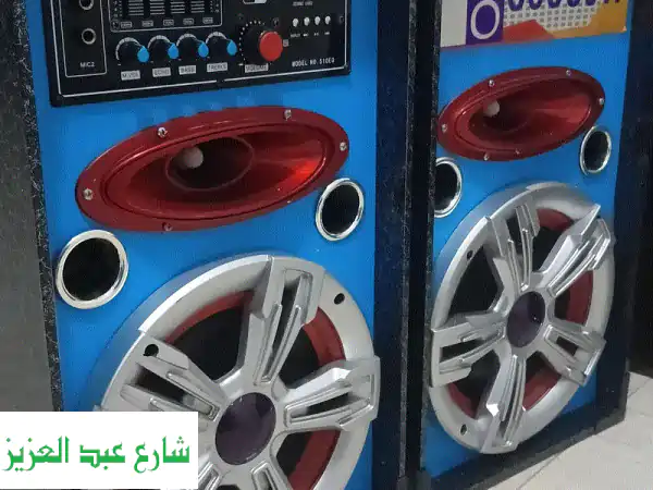 ⚡️ صب 10 بوصة (2 قطعة) بلوتوث بضمان شخصي 10 أيام | قوة صوت نقية بالقاهرة (مدينة السلام)