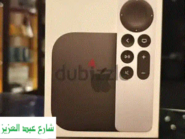 اكتشف عالم الترفيه مع Apple TV 4K الجيل الثالث 64GB |...