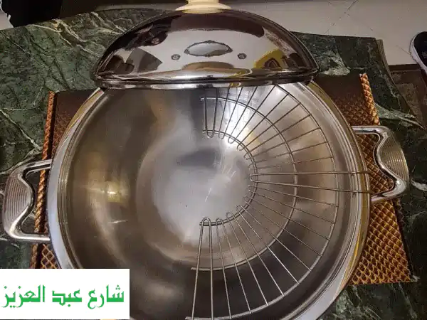 فرصة ذهبية: مقلاة زيبتر الأصلية 4.5 لتر | شبه جديدة (استخدام مرة واحدة فقط)