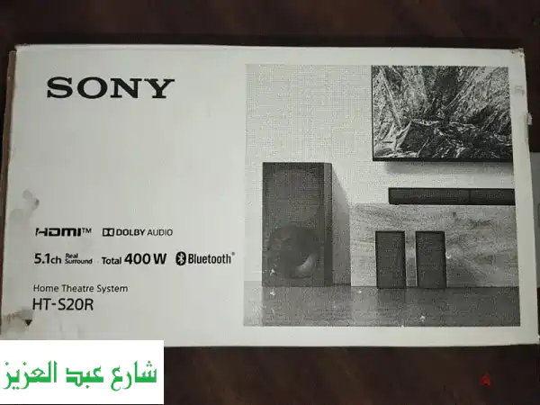 فرصة لا تُعوّض! مسرح منزلي سوني SONY HTS20 R جديد كلياً - صوت سينمائي جبار بالإسكندرية