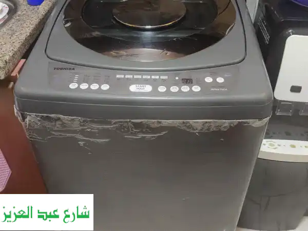 فرصة ذهبية! غسالة توشيبا فوق أوتوماتيك 11 كيلو للبيع...