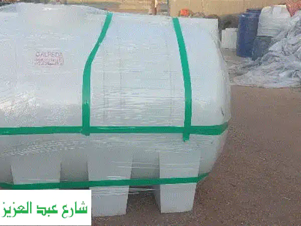 خزان مياه بولي ايثيلين سعودي معتمد: أفقي ورأسي، آمن لمياه الشرب بضمان 10 سنوات!