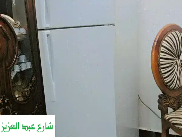 فرصة ممتازة: ثلاجة LG بيضاء 14 قدم - موديل حديث، No...