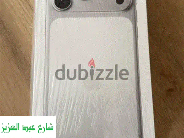 ايفون 17 برو ماكس 256GB جديد (متبرشم) | قسط 0% لـ 24 شهر | Unlock Store