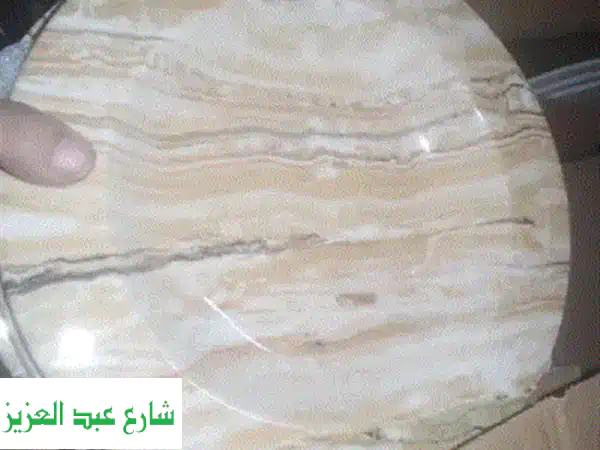 طقم عشاء بورسلين C3 فتحي محمود 50 قطعة وردي فاخر - جمال وأناقة لمائدتك!