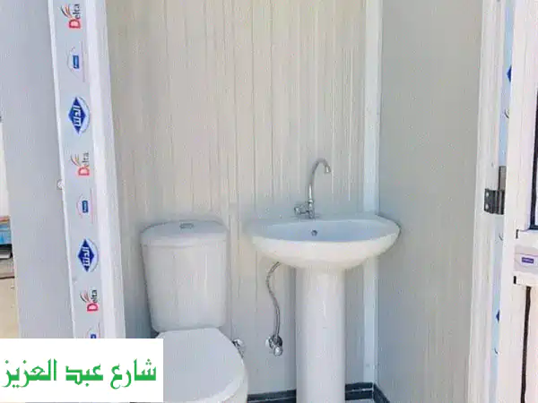 كرفان للبيع  غرفه بحمام متوفر جميع المقاسات