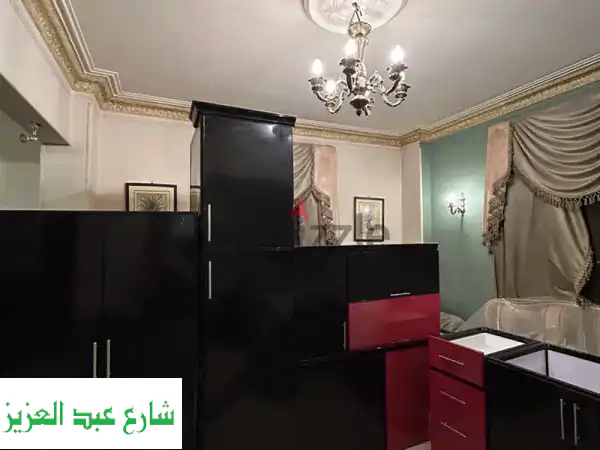 مطبخ الومنيوم جديد تماما لم يستخدم مع الرخام وضلف...