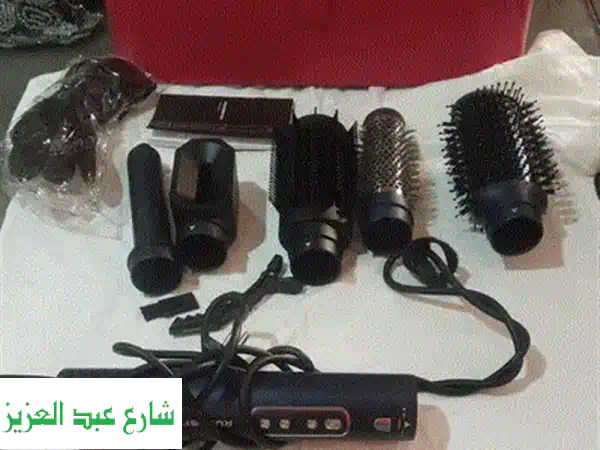 فرصة لا تُعوّض! مجموعة تصفيف الشعر راش براش الأصلية بحالة ممتازة (كالجديد)