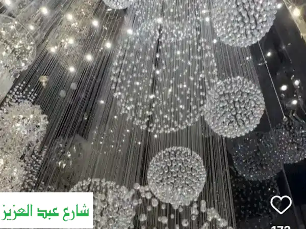 نجفة كريستال عصفور بالكرتونه لم تستخدم 2.50 cm