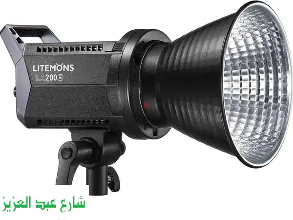 فرصة ذهبية: Godox Litemons LA200W Bi-Color (كسر زيرو) - إضاءة استوديو احترافية!