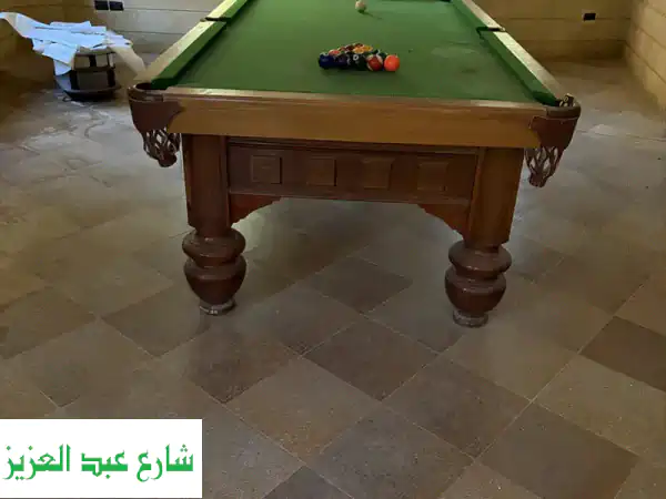 Billiards table in a good condition. طربيزة بلياردو في حالة جيدة