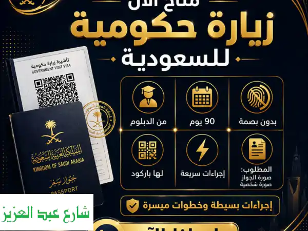 فرصتك للسعودية: تأشيرات زيارة 3 أشهر للمؤهلين...