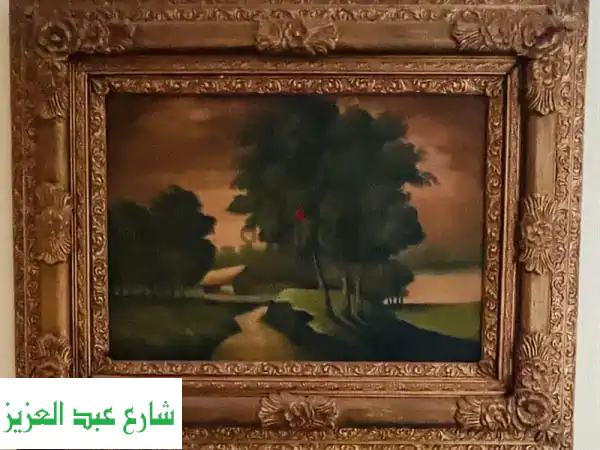 تابلوه زيت منظر طبيعي