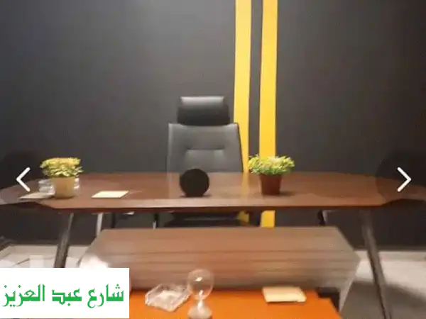مكاتب و كراسي و ركنة وكنب من اي كيا و سكيل بحالة الجديد