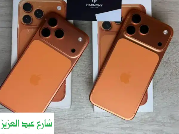 فرصة لا تعوض! آيفون 17 برو ماكس 512GB كسر زيرو (نسخة شرق أوسط) بـ 125 شحنة فقط | ضمان وتقسيط مريح | مدينة نصر