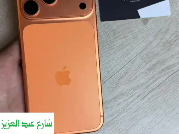 فرصة لا تعوض! آيفون 17 برو ماكس 512GB كسر زيرو (نسخة...