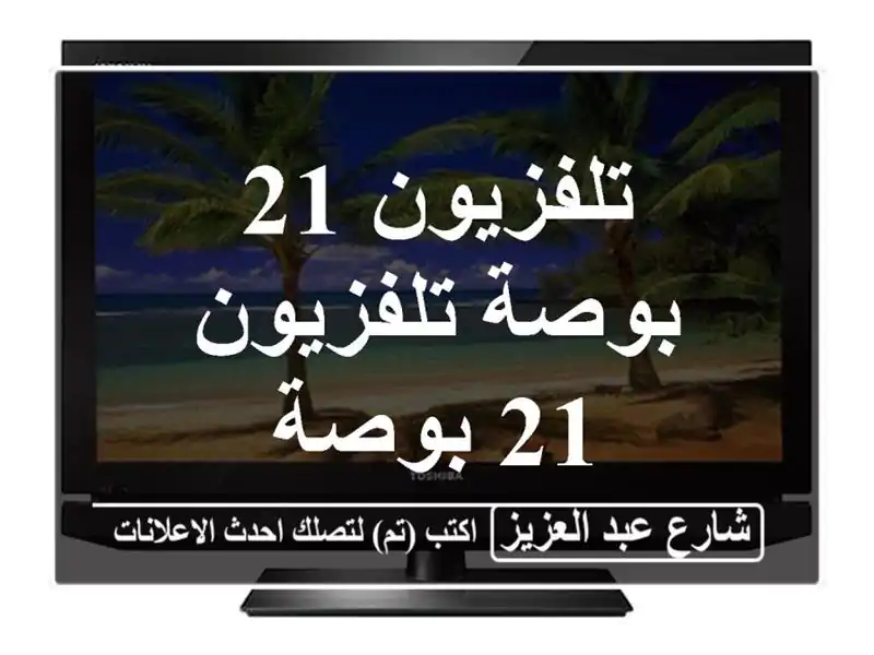 تلفزيون 21 بوصة  تلفزيون 21 بوصة