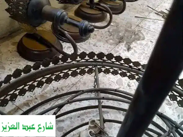 نجفة انتيك اصلية من النحاس من سبعينات الزمن الجميل +...