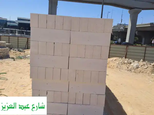 الطوب الأبيض الرغوي من شركة النور. خلي مشروعك...