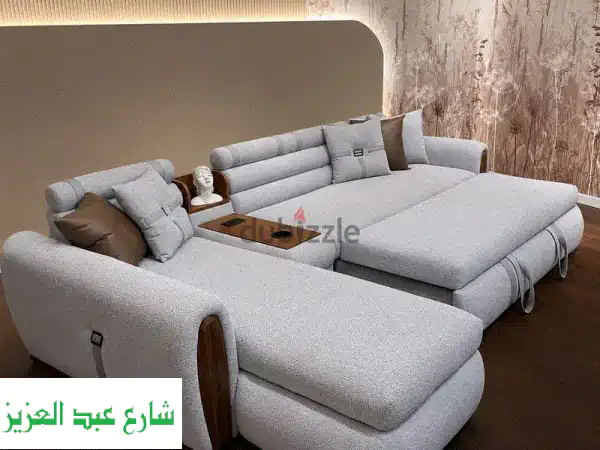 ركنه مودرن سرير وسحاره انتريه صالون سفره
